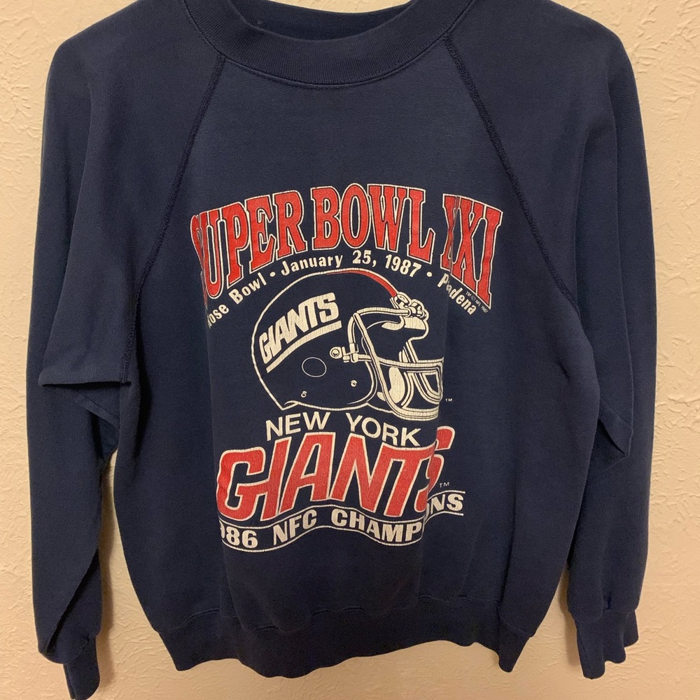 Vintage New York Giants Football Crewneck